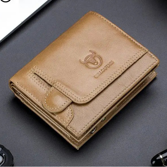 Men’s Vintage Leather Wallet FM