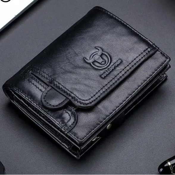 Men’s Vintage Leather Wallet FM
