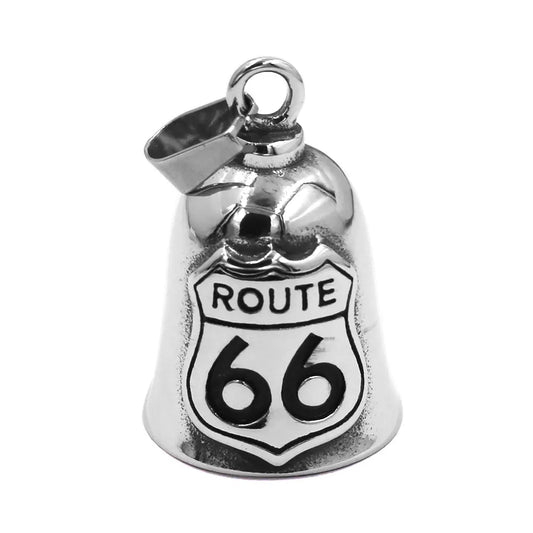 Route 66 Bell Pendant Necklace FM