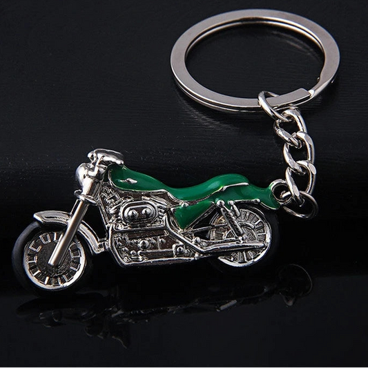 Motorcycle Retro Keychain FM