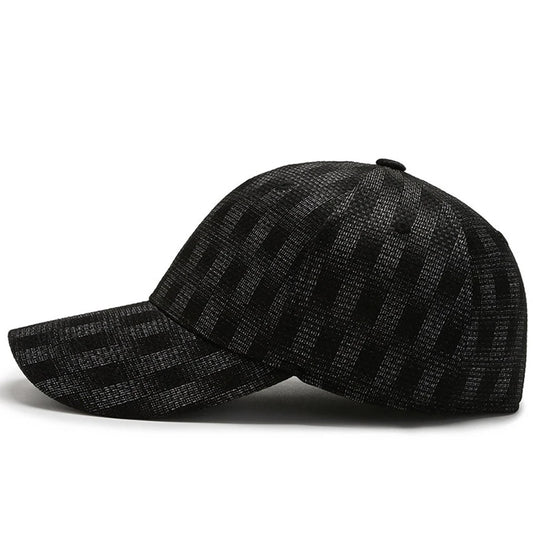Plaid Baseball Cap FM