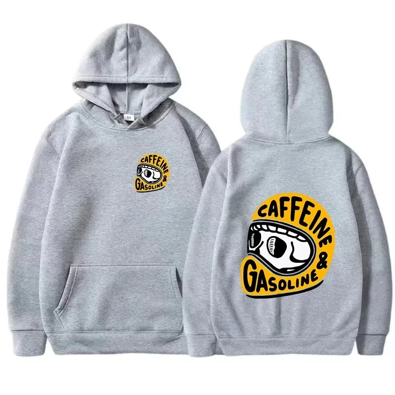 Caffeine & Gasoline Hoodie for Men FM