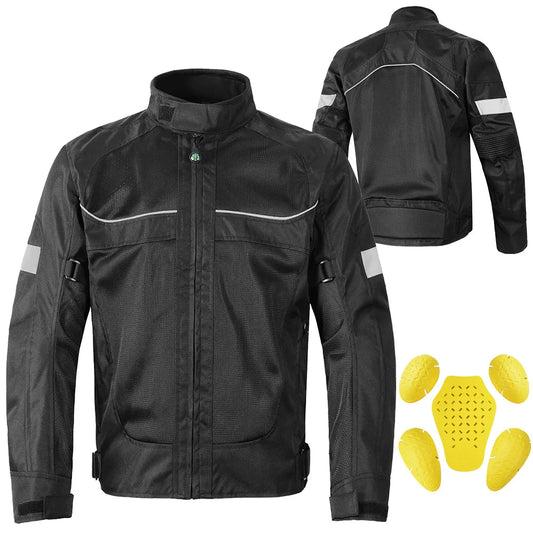 Men Motorcycle Jacket Protective Gear FM