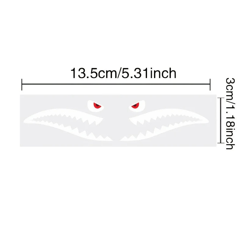 Bike Shark Sticker FB