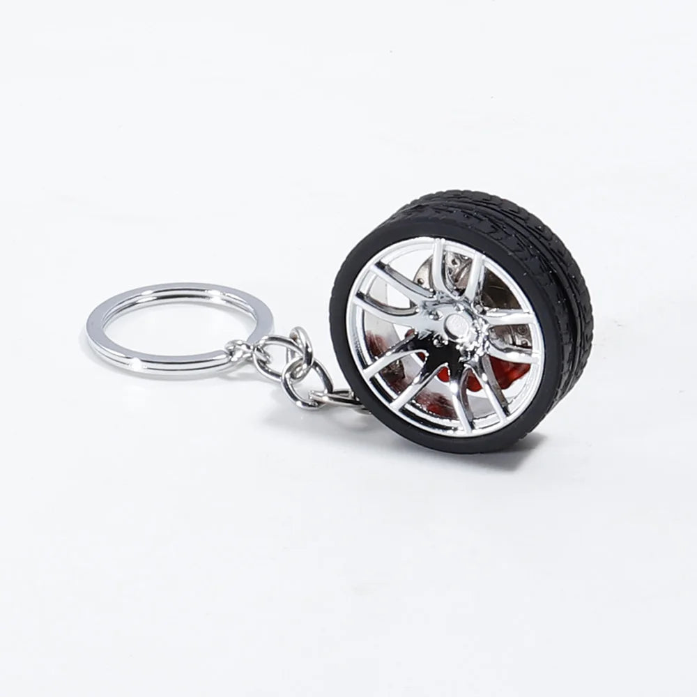 Car Wheel Keychain FC