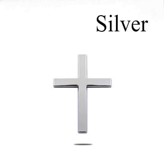 3D Metal Cross Emblem FC