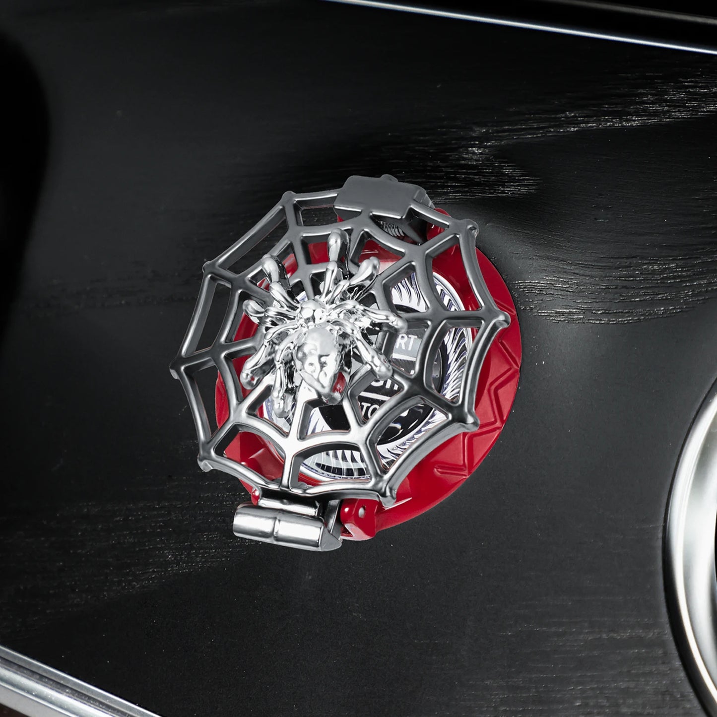 Spider Skull Car Engine Button Cover FC