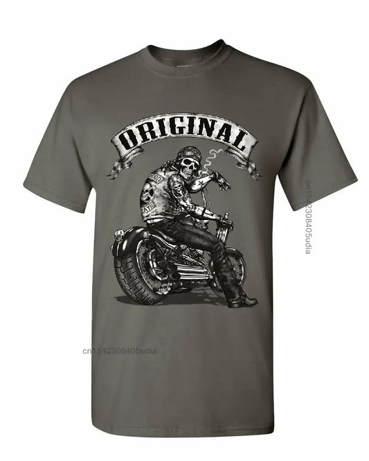 Original Biker Skull T-Shirt FM