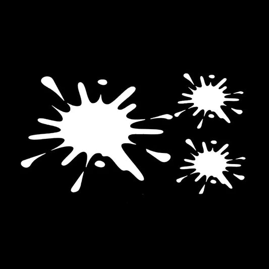 Ink Blot Graffiti Style Decals FC