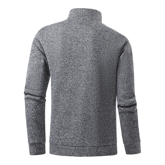 Autumn Men’s Half-Zip Sweatshirts FM