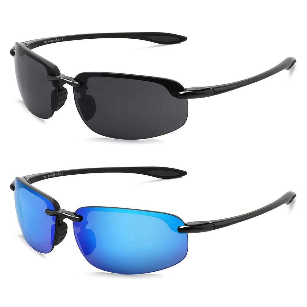2 Pack Polarized Sunglasses FM