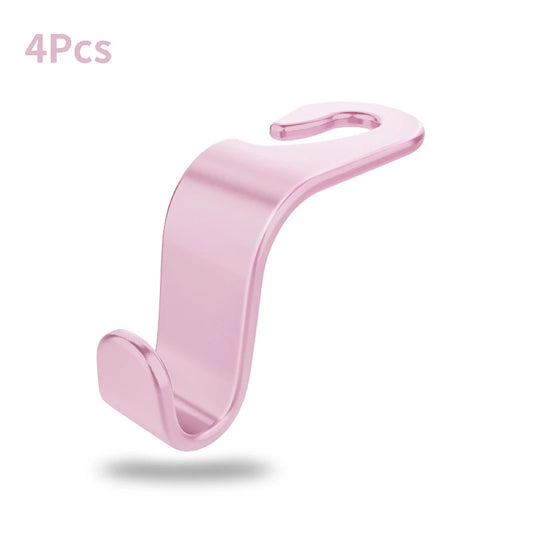 4PCS Car Seat Headrest Hanger Hooks FC