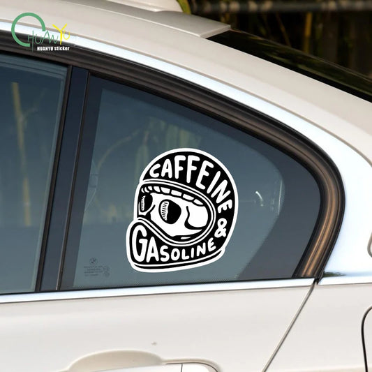Caffeine & Gasoline Sticker FM