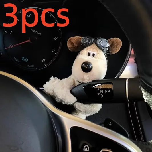 Cute Plush Puppy Car Wiper FC