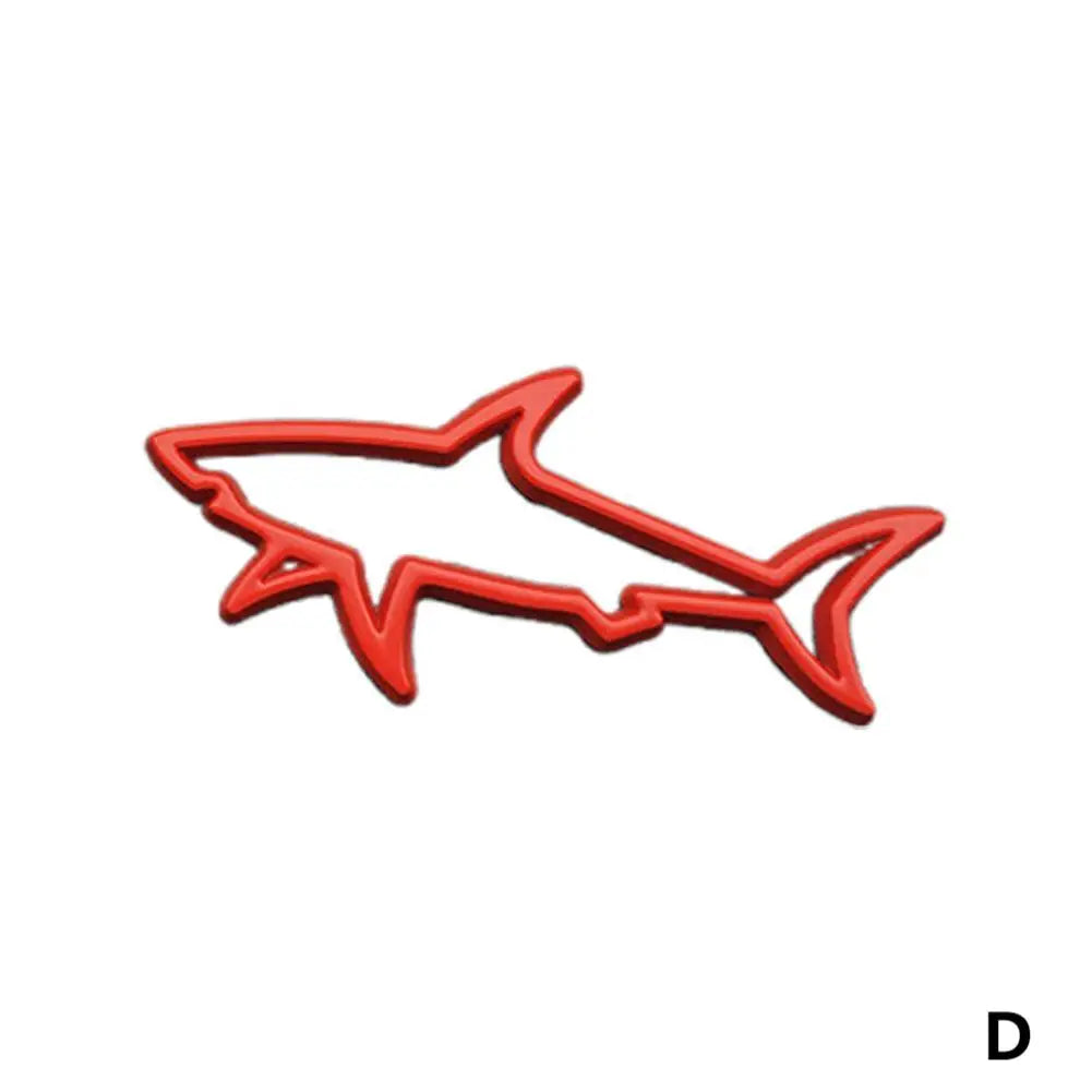 Shark Car Emblem Sticker FC