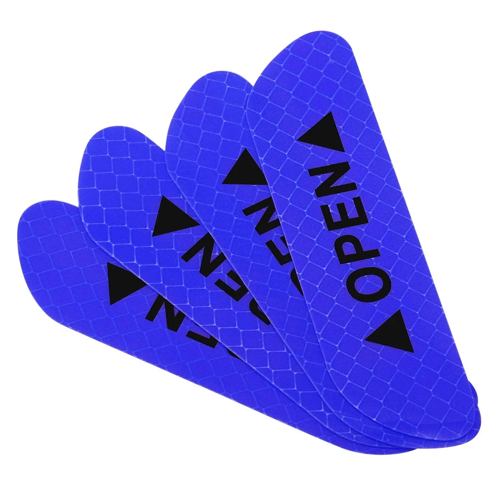 Adesivi riflettenti di avvertimento "APERTO" per porte FC