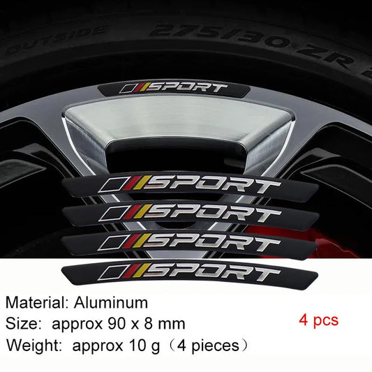 Limited Edition Wheel Hub & Rim Stickers FC