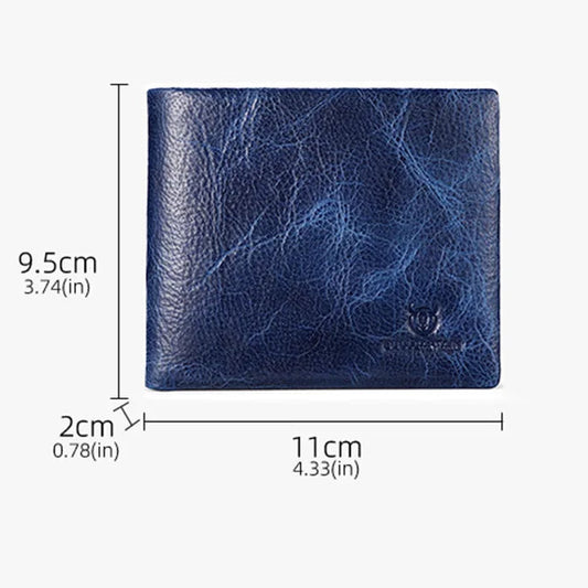 Leather Wallet RFID Function FM