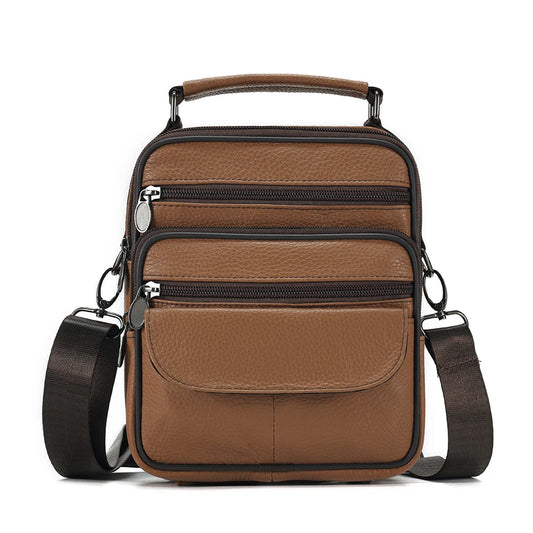 Men Genuine Leather Crossbody Bags FM