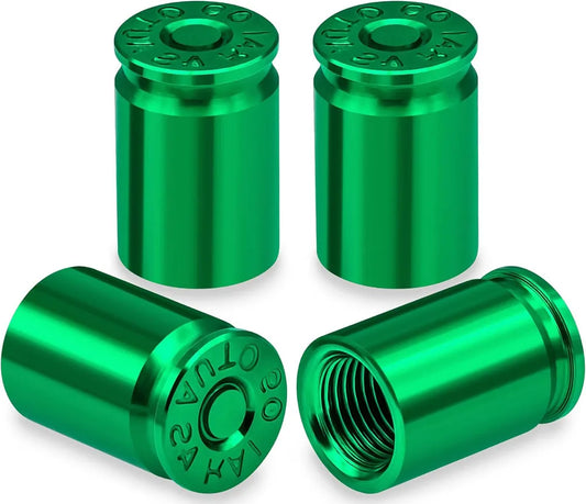 Bullet-Style Tire Valve Stem Caps FC