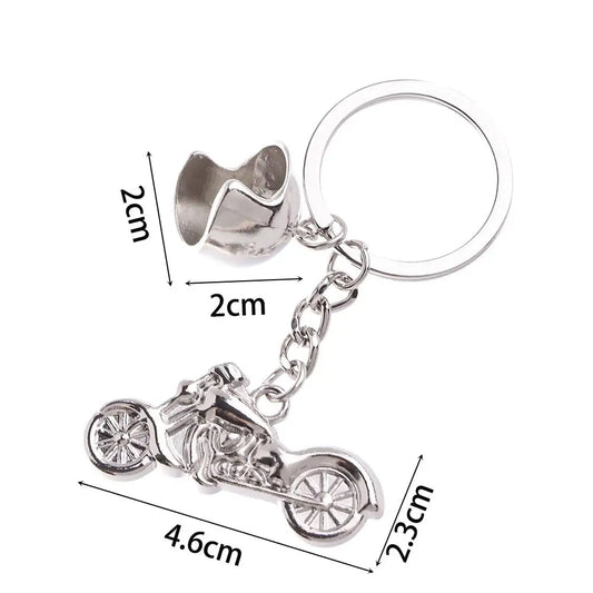Retro Motorcycle Key Rings FM