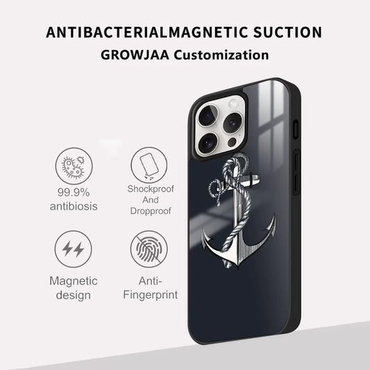 Anchor Compass Nautical iPhone Case FM