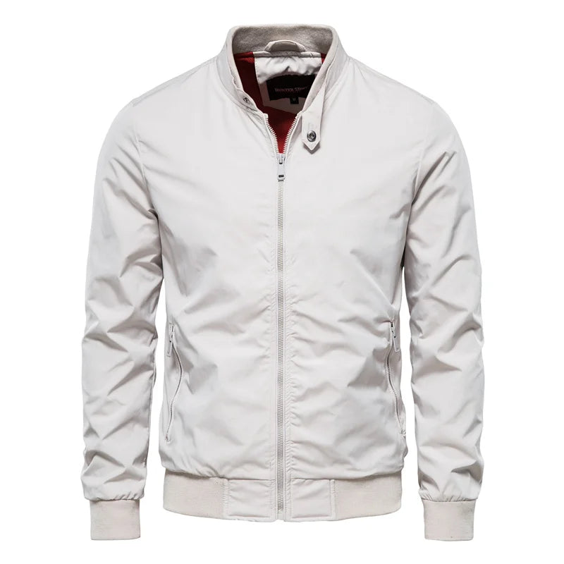 Solid Color Jacket for Men FM