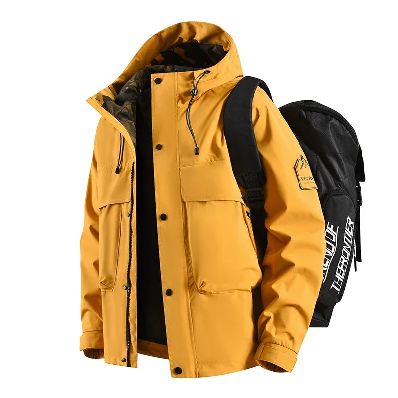 Warm Windproof Hiking Jacket FM