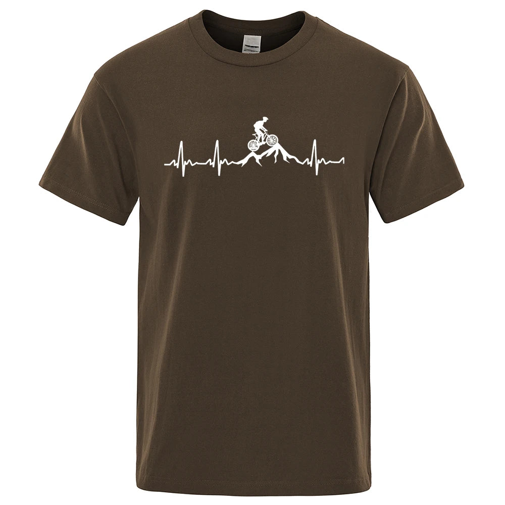 Heartbeat MTB Men T-Shirt FB