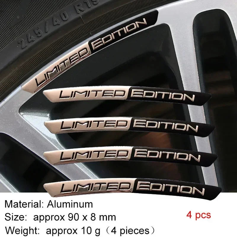 Limited Edition Wheel Hub & Rim Stickers FC