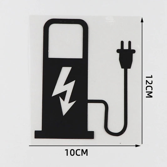 Electric Vehicle Charging Station Decal FC