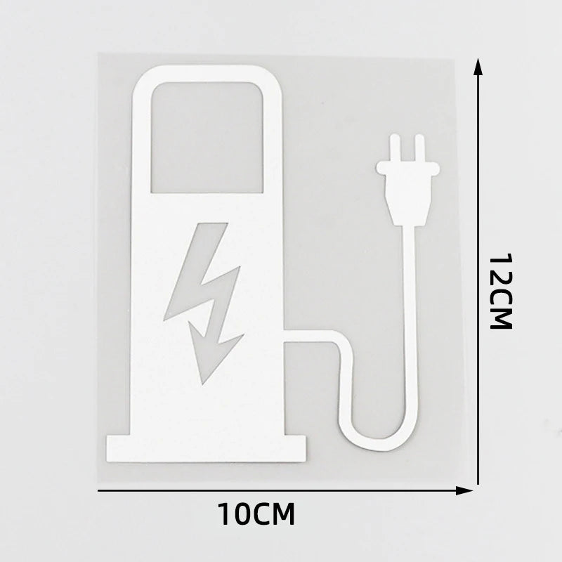 Electric Vehicle Charging Station Decal FC
