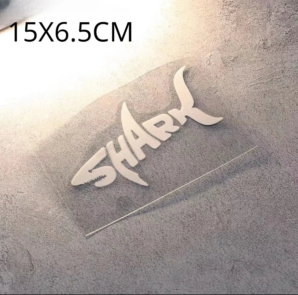 Reflective Shark Car Sticker FC