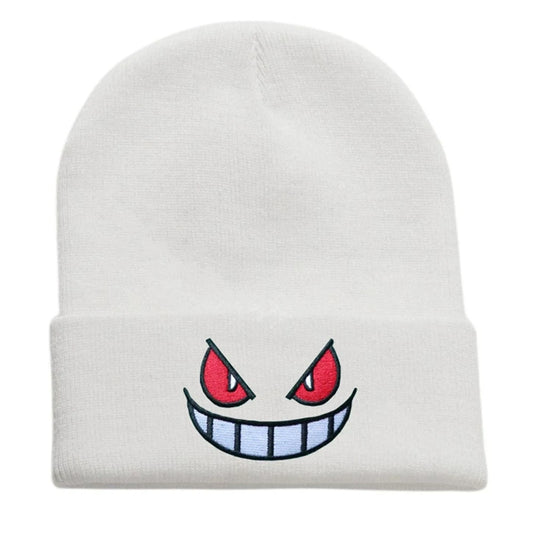 Monster Embroidered Knitted Hat FM