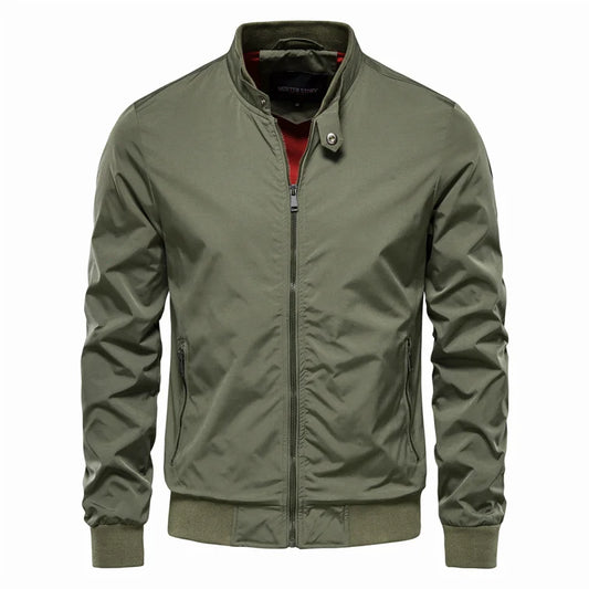 Solid Color Jacket for Men FM