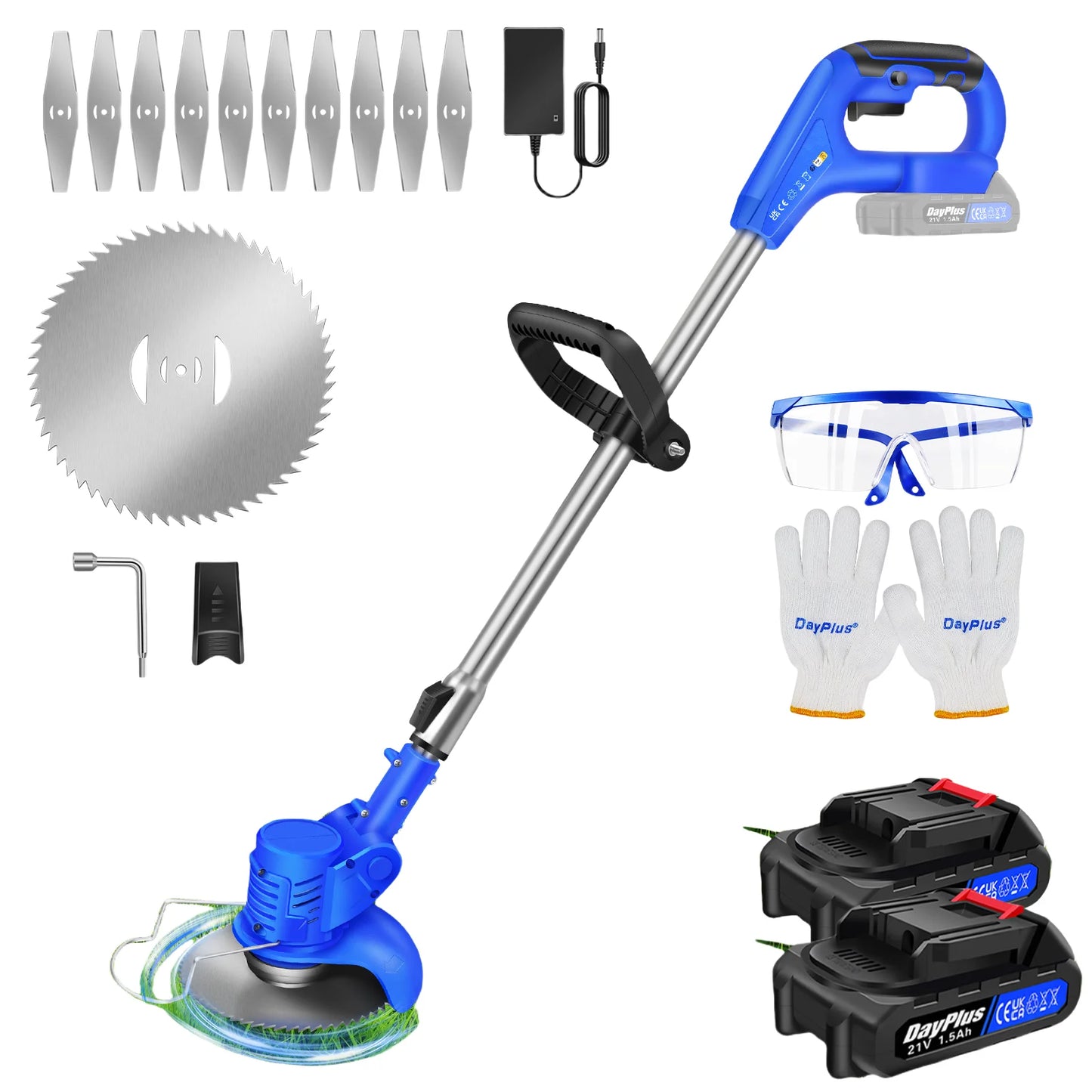 21V Cordless Electric Weed Wacker AS