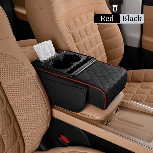 Leather Car Center Console Cushion FC