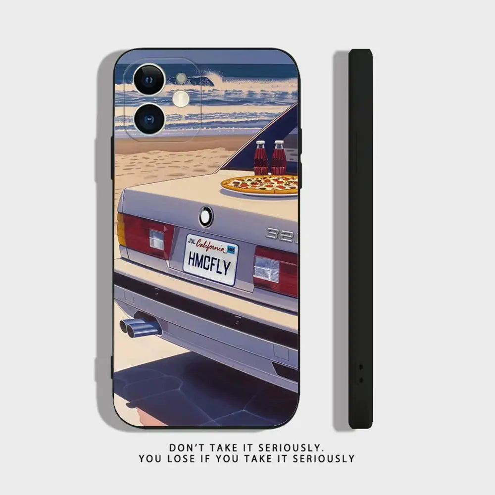 Performance Car Neon Art Phone Cases FC