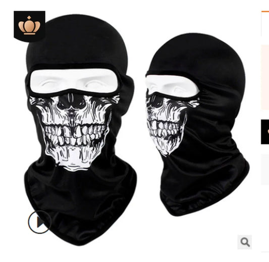 Balaclava UV Protection Skull FM