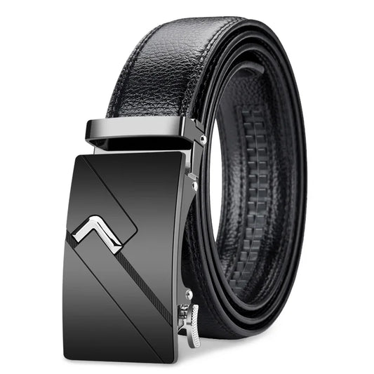 Men Belt Buckle Genuine Leather FM