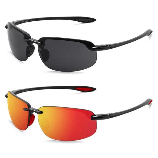2 Pack Polarized Sunglasses
