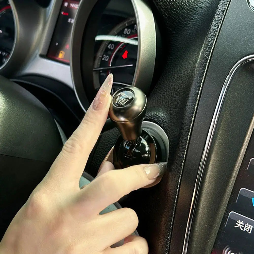 Car One-Touch Start Button Cover FC