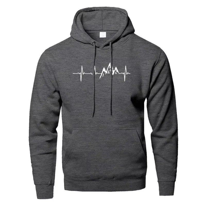 Heartbeat Mountain Sport Hoodie FM