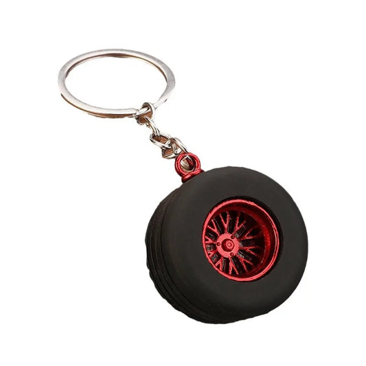 Racing Tire Keychain FC