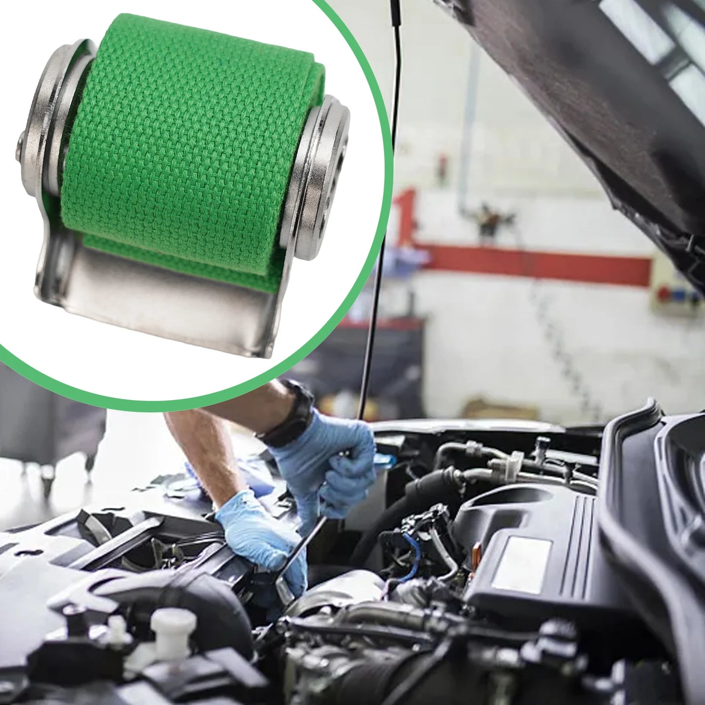 Heavy-Duty Oil Filter Strap Wrench FC