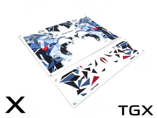 Geometric Lion Graphics Model Sticker TS