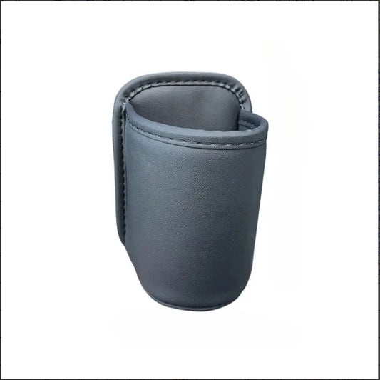 Leather Car Door Cup Holder FC