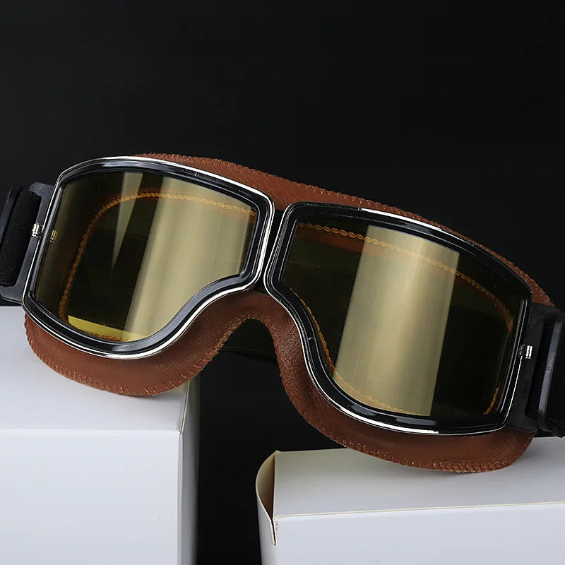 Motorcycle Retro Goggles FM