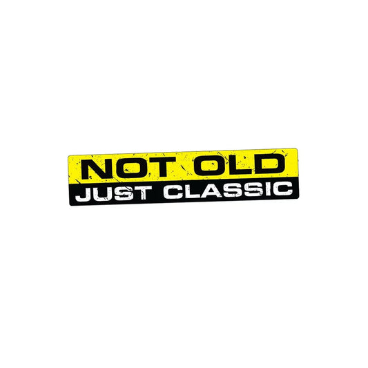 NOT OLD JUST CLASSIC Vinyl Decal FC