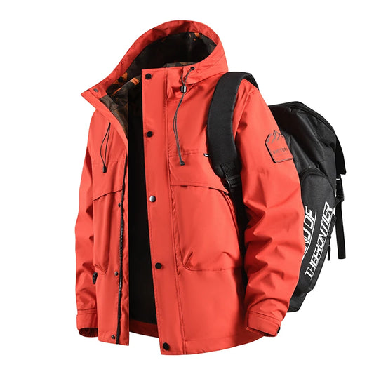 Warm Windproof Hiking Jacket FM